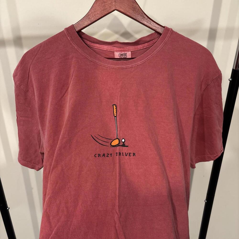 “Crazy Driver” Mike Made This Comfort Colors Large T Shirt